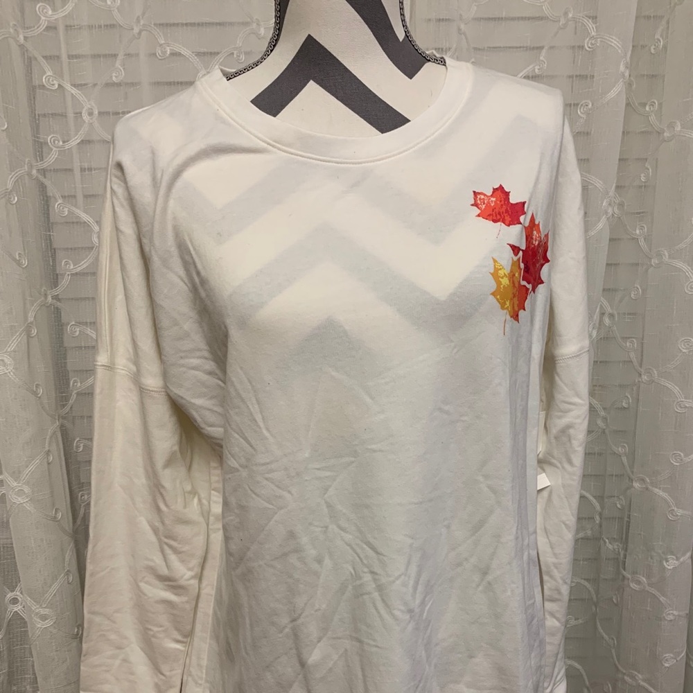 Crown and ivy long sleeve fall shirt!